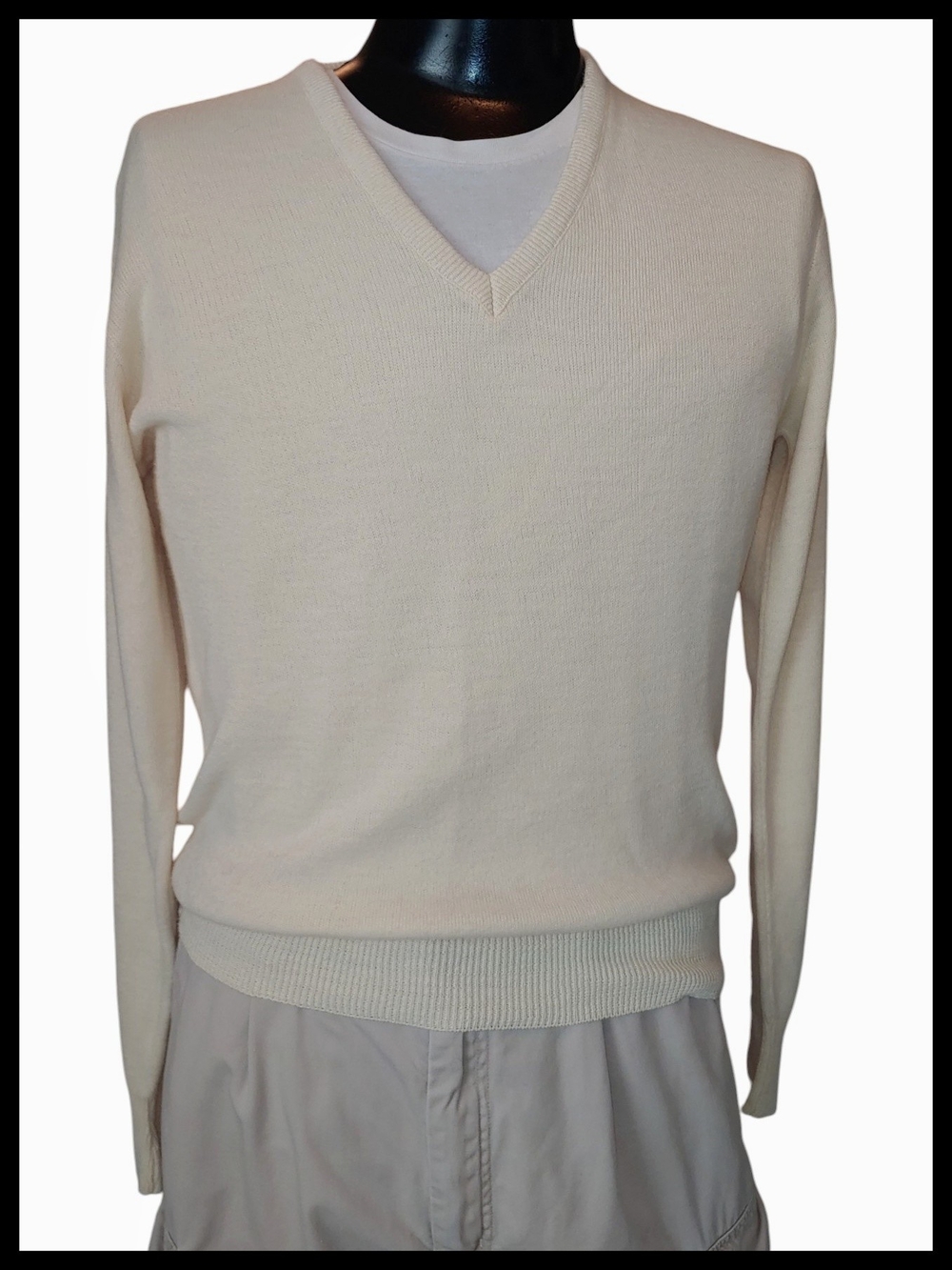 Vintage Puritan V-Neck Sweater